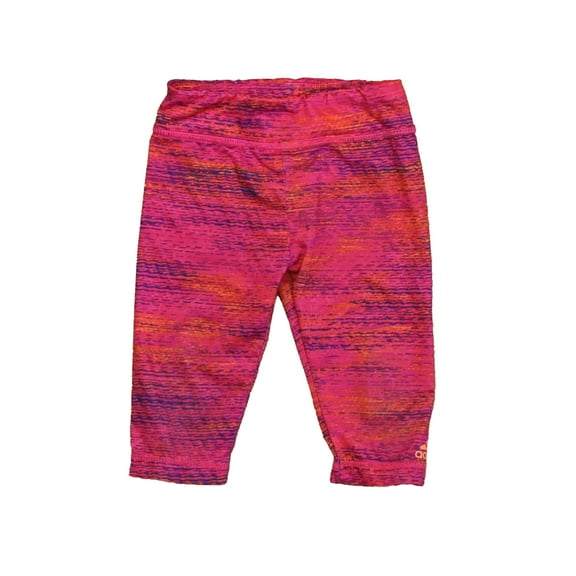 Pre-Owned Adidas Girls Pink | Purple Athletic Pants size: 2T (Good)