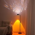 thumbnail image 1 of Lámpara de Piso RaGiBow Doble Cabezal Proyección Atardecer y Ondas de Agua LED, 1 of 7