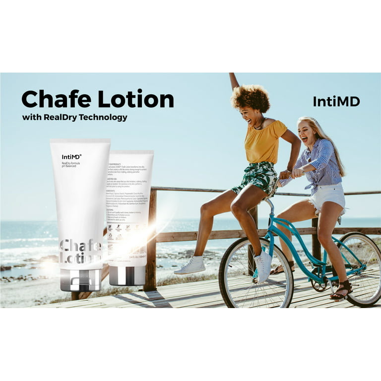 Chafe Lotion by Coochy Plus RealDry formula Anti-Chafe Cream Protect  Sensitive Skin from Chafing, Rubbing, Friction for Inner Thighs, Under  Breasts
