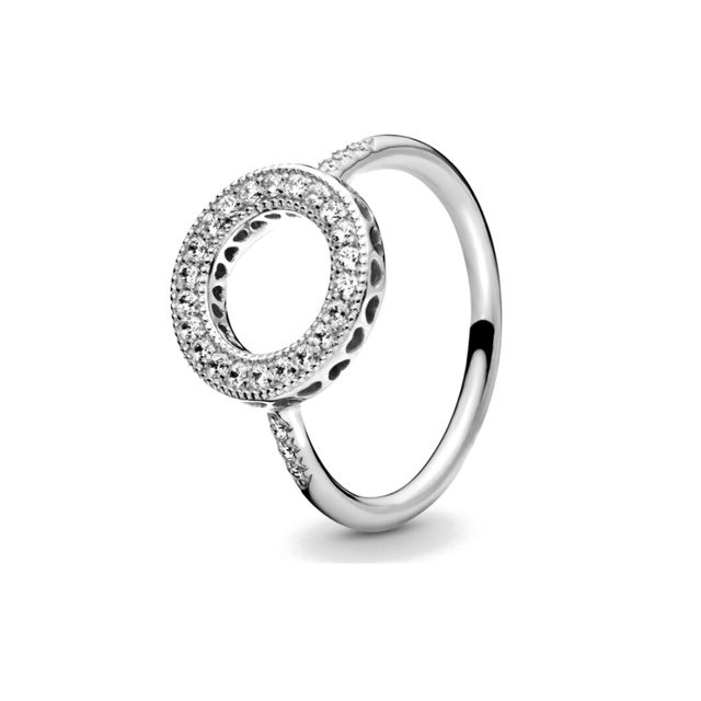 925 Sterling Silver Red Luminous firefly Heart Stone Snowflake Daisy Ring Rings Wedding Fashion Fine Jewelry Women For Mother