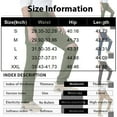 thumbnail image 3 of Men's Convertible Cargo Pants with Detachable Legs Lightweight Elastic Waist Outdoor Quick Dry Trousers for Hiking Running, 3 of 3