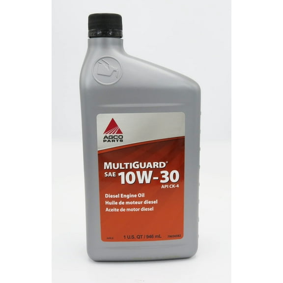 79036582 Agco MultiGuard SAE 10W-30 API CK-4 1 Quart