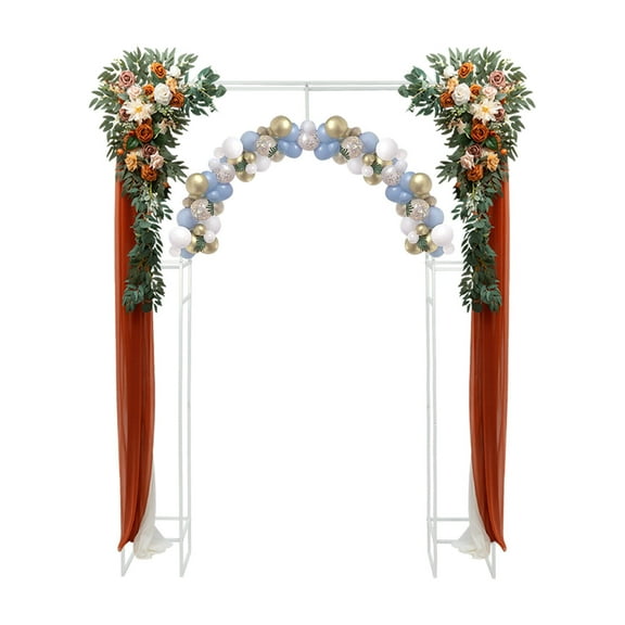 Miumaeov Wedding Arch Backdrop Stand Garden Metal Flower Stand Baloon Frame Party Event Decoration