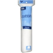 Cotton 100% Pure Cotton Rounds 100 CT