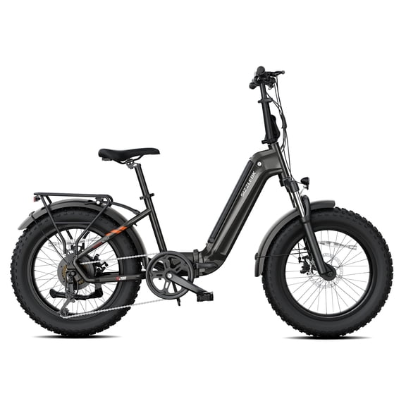 Electric Folding Bike for Adults, 48V 15Ah Removable Battery, 20"x4.0" Fat Tire E Bicycle, 20 Mph Max Speed, 500W Motor, Class 2, SGS