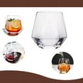 thumbnail image 4 of Hexagonal Crystal Glass Whiskey Glass Home Cold Drinking Glass Foreign Wine Cocktail Glass/ Cup 2Pc, 4 of 5