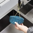 thumbnail image 4 of Estante para fregadero de cocina de 2 piezas, soporte para esponja de jabón y escurridor, cesta colgante, organizador de cocina, accesorios para fregadero, organizador para fregadero de cocina y baño., 4 of 5