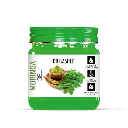 Dr.Rashel Moringa Nourishing & Hydrating Face Gel For Men & Women With Glycerin Extracts (380 Ml) | Hydrating & Moisturizer Gel | Unclogs Pores & Soothnes Skin Tone Non-S