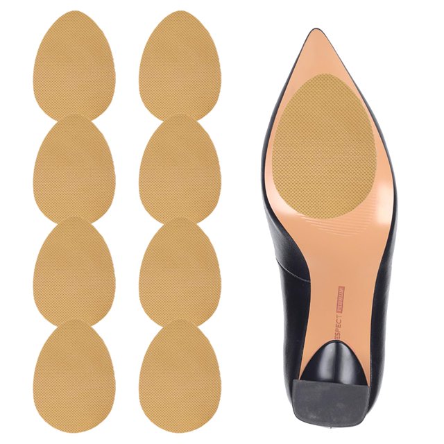 Almohadillas para zapatos MaziZhang, antideslizantes, de silicona, autoadhesivas, color beige