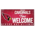 thumbnail image 2 of NFL Green Bay Packers 6"x12" Fans Welcome Wood Sign, 2 of 2