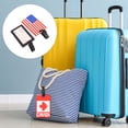 thumbnail image 2 of 2 etiquetas para maleta con la bandera de Canadá, etiquetas colgantes reutilizables para equipaje, etiquetas para maletas de viaje, 2 of 7
