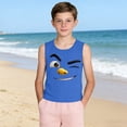thumbnail image 4 of Camisola de Niños Pequeños 3-15 Años sin Mangas Tela Suave Impresión Gradiente para el Uso Casual Y Ocasiones Especiales, 4 of 8