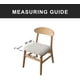 thumbnail image 4 of Fundas de asiento para sillas de comedor Fundas de asiento Fundas para sillas de cocina 2 piezas, 4 of 7