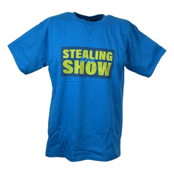 Dolph Ziggler Stealing the Show Youth Kids Blue T-shirt