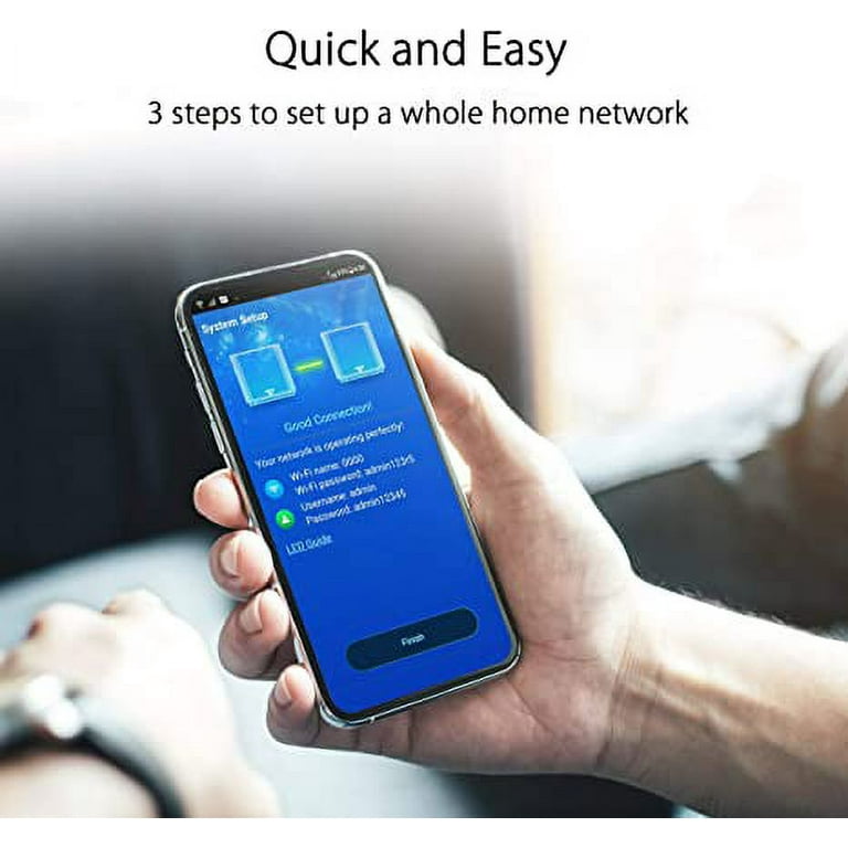 ASUS ZenWiFi AX6600 Mesh WiFi 6 System - Coverage up to 2750 ASUS ZenWiFi AX6600 Mesh WiFi 6 System - Coverage up to 2750