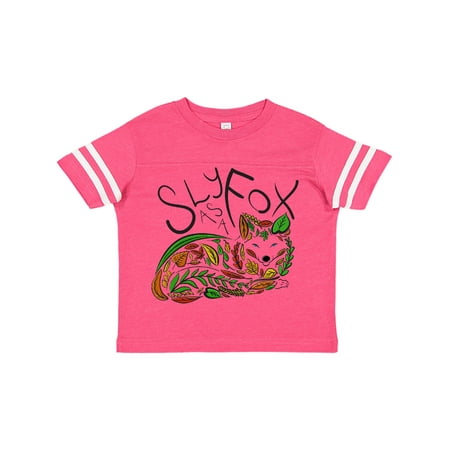 

Inktastic Sly as a Fox with leaves Gift Toddler Boy or Toddler Girl T-Shirt