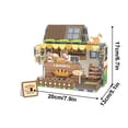 thumbnail image 3 of A Childrens Diy Magnetic Building Blocks Set 3D Street Scene Models Educational Construction Toy For Kids Creativity Development Fine Motor Skills Training Safe Material, 3 of 9