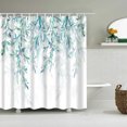 thumbnail image 1 of Lankey Leaves Shower Curtain Spring Watercolor Plant Vine Leaf Floral Bathroom Decor Home Bath Accessories Hanging Curtains Sets with Hooks Lankey Cortina de la ducha, 1 of 7