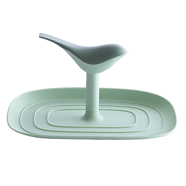 Soporte de tapa de olla de cocina multifunción Utensilios de cocina Pinzas Espátula Utensilios Soporte de estante resistente al calor Verde Baoblaze soporte de tapa para espátula