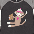 thumbnail image 4 of Inktastic Sock Monkey Gingerbread Women's Plus Size T-Shirt, 4 of 5