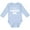 AE-Light Blue, variant on Washington DC Biking Boys or Girls Long Sleeve Baby Bodysuit
