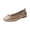 Khaki, variant on Flats With Arch Support For Women Split Toe Shoes Wide Width Ballet Flats Comfort Casual Work Shoes For Office Yellow 36
