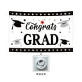thumbnail image 1 of asddcavvf Practical Graduation Background Cloth | Portable and Easy To Suitable for Various Scenarios Every Memorable Moment! Birthday Banners for Girls Couplets Baking Colorful Banner Flags, 1 of 1