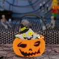 thumbnail image 5 of Nonwoven Pumpkin Halloween Candy Bags for Trick-Or-Treating and Party Supplies with Cute Designs and Functional Use, 5 of 6