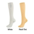 thumbnail image 2 of 5 Paires de Chaussettes de Compression Hauteur Genou pour Hommes et Femmes pour Course Randonnée Infirmières Grossesse, 2 of 3