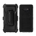 thumbnail image 1 of Mignova for Galaxy Note 9 Case with Built-in Screen Protector Heavy Duty Full-Body Armor Case Belt Clip Holster&Kickstand For Samsung Galaxy Note 9 2018 SM-N960(Black), 1 of 7