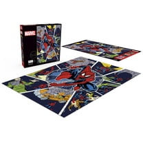 Buffalo Games 500-Piece Marvel Spider-man Spotlight Interlocking Jigsaw Puzzle for Adults Ages 14 