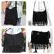 thumbnail image 2 of KAKOWELY Bolso bandolera con flecos, bolso bandolera con borlas, bolso estilo western con flecos., 2 of 5