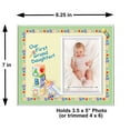 thumbnail image 3 of Expressly Yours! "Our First Granddaughter" Picture Frame Keepsake Gift for Grandparent, Tabletop Display, Holds 3.5 x 5" Photo, 3 of 6