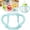 Blue, variant on 1 Pack BPA-Free Soft Silicone Bottle Handles Compatible with Dr Brown Baby Bottles, Anti-Slip Easy Grip Helper Handles for Self-Feeding Toddlers(White)