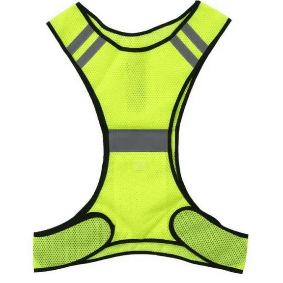 High Visibility Reflective Safety Fluorescent Mesh Vest Running Cycling S T1H0