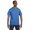 Blue, variant on Men's 3 Pack Authentic 6 Oz Cotton Crewneck Stonewashed Blue T-Shirt, Size L