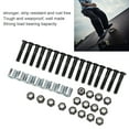 thumbnail image 4 of Kit de Matériel de Planche à Roulettes Matériel de Montage 16 Vis 16 Écrous 8 Rondelles, pour la Plupart des Skateboards et Longboards, 4 of 7