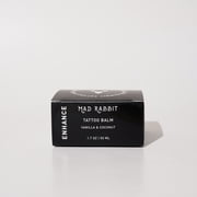 Mad Rabbit Enhance Tattoo Balm, Tattoo Aftercare Brightener & Moisturizer, Vanilla Coconut, 1.7 oz