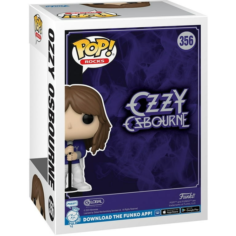 Funko Pop! Rocks Ozzy Osbourne #356 Vinyl Figure with Microphone