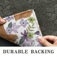 thumbnail image 6 of Yorkie Dog and Flower Florals Door Rugs,Washable Non Slip Door Mats Indoor,Decorative Door Mats,Entry Mat Indoor for Entrance,Bedroom,Kitchen,Bathroom,16"x24", 6 of 6