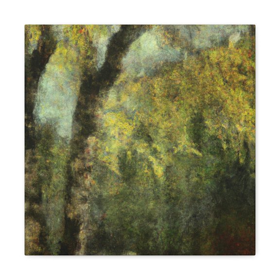 Elm in Expressionism - Canvas