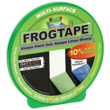FrogTape 0.94 in. x 66 yd. Green Multi-Surface Painter's Tape