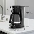 thumbnail image 2 of Black+Decker 12-Cup Programmable Coffeemaker, CM1110BC-1, 2 of 9