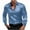 Light Blue, variant on LOVZFMLL Men's Shirts, Satin Solid Button-Down Shirt, Cozy Fashion for Business Party Club, V-Neck Relaxed Fit Long Sleeve Fall Clothes