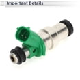 thumbnail image 4 of Inyector de combustible Unique Bargains para Toyota Paseo Base 1.5 1996-1998, boquilla de combustible de coincidencia de flujo 23209-11110, 1 pieza de motor, 4 of 7