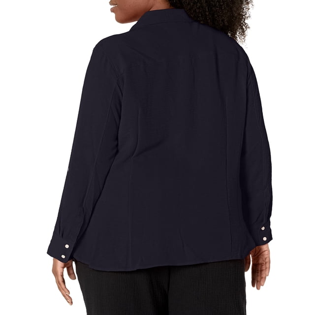 Tommy Hilfiger pour Femmes Grande Taille Essentiel Surélevé Basique Aéro à Languette Roulante, Sky Cap