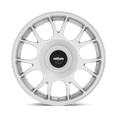 thumbnail image 3 of Rotiform R188 Tuf-R 19X9.5 5X112/5X114.3 38Et 72.56Cb Silver Wheel, 3 of 3