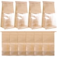 thumbnail image 1 of Raindrops 50Pcs Convenient Beige Paper Bread Bags with Window for Storing Bread and Treats, 1 of 6