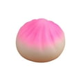 thumbnail image 3 of Squeeze Toys for Adults, Small Bao Bun Slow Rise Stress Relief Fidget, Soft Silicone Sensory Anxiety Relief Items, Realistic Simulation Mantou Decompression Tool for Office Desk Gift by PALIFEUR, 3 of 8