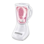 Hamilton Beach 10-Speed Smoothie Blender for Kitchen, 56 oz Jar for Smoothies and Shakes, White